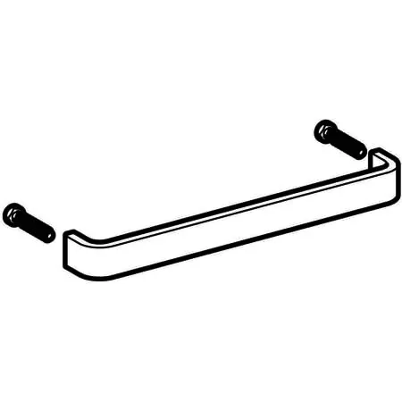 Geberit Griff für HWB-Unterschrank für HWB Renova Compact, Breite 45 cm