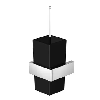 Steinberg Bürstengarnitur mit Glas 460 2904, chrom
