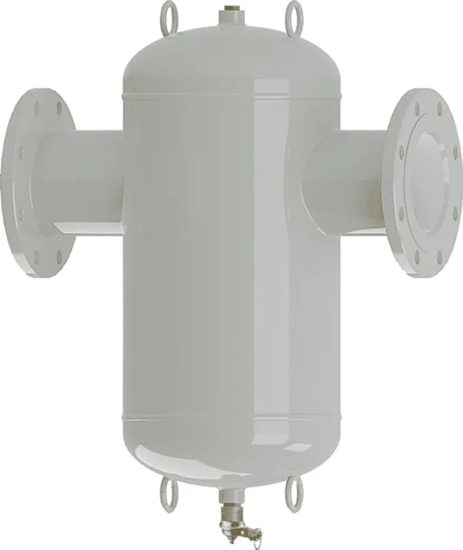 OVENTROP-Schlammabscheider DN 80, PN 16 Flansch, mit Magnetitabscheider, Stahl