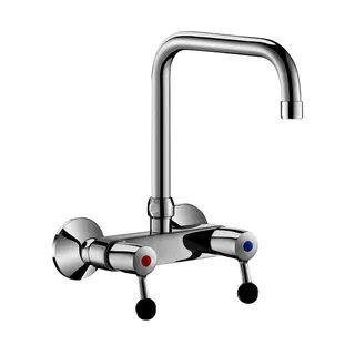 KD Wand Zweigriffarm. 60l/min,Schwenkausl. oben D22 L200