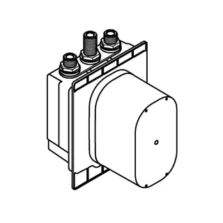 GROHE UP-Körper Eurosmart CE 36458 für Brause 6V therm. Mischung für 36456 – Bild 3