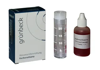 Grünbeck Wasserprüfeinrichtung Karbonathärte