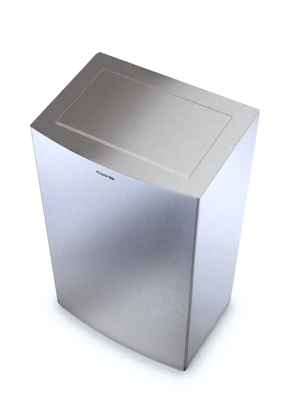 CWS Deckel, selbstschließend, Edelstahl f. Paradise Stainless Steel Paper Bin 40