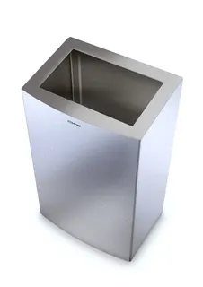 CWS Paradise Stainless Steel Paper Bin Einwurf-Rahmen für 60l