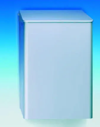 CWS Abfallbehälter, alu., 6 l, elox. HxBxT 320x212x164 mm