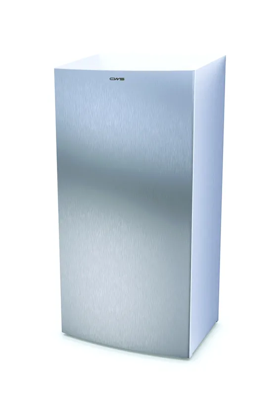 CWS Paradise Stainless Steel Paper Bin 60 l, HxBxT 740x350x250 mm, Edelstahl