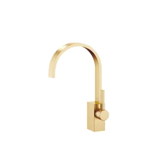 Dornbracht Waschtisch-EHM mit Ablaufgarnitur MEM 33501782 Messing gebürstet (23kt Gold)