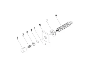 Dornbracht Unterputzventil, linksschließend IMO 36607980 1/2" Dark Platinum gebürstet – Bild 4