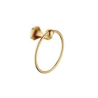 Dornbracht Handtuchring, rund MADISON 83200361 Messing gebürstet (23kt Gold)