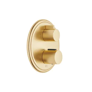 Dornbracht UP-Therm. m.2-Wege-Mengenreg. MADISON 36426977 Messing gebürstet (23kt Gold)