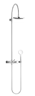 Dornbracht Shower Pipe mit Brausebatterie TARA 26632892 220 mm Schwarz matt – Bild 2