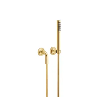 Dornbracht Schlauchbrausegarn. m.Einzelros. VAIA 27808809 Messing gebürstet (23kt Gold)
