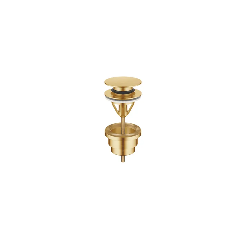 Dornbracht Ablgarn. SERIENNEUTRAL 10125970 1 1/4" Messing gebürstet (23kt Gold)