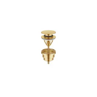 Dornbracht Ablgarn. SERIENNEUTRAL 10125970 1 1/4" Messing gebürstet (23kt Gold)
