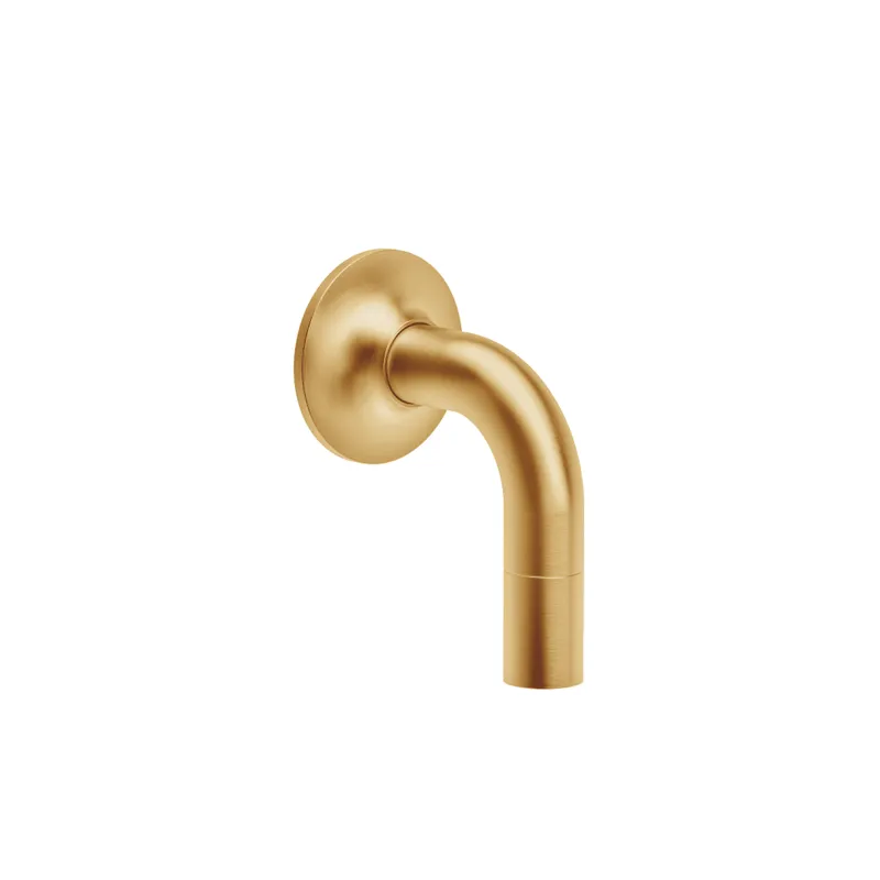 Dornbracht Wandanschlussbogen VAIA 28450809 Messing gebürstet (23kt Gold)