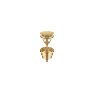 Dornbracht Ablgarn. SERIENNEUTRAL 10126970 1 1/4" Messing gebürstet (23kt Gold)