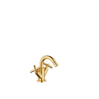 Dornbracht Bidet-ELB mit Ablaufgarnitur TARA 24510892 Messing gebürstet (23kt Gold)