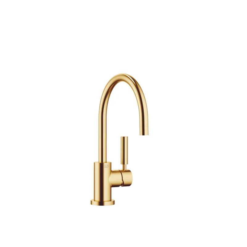 Dornbracht Einhebelmischer TARA 33800888 Messing gebürstet (23kt Gold)