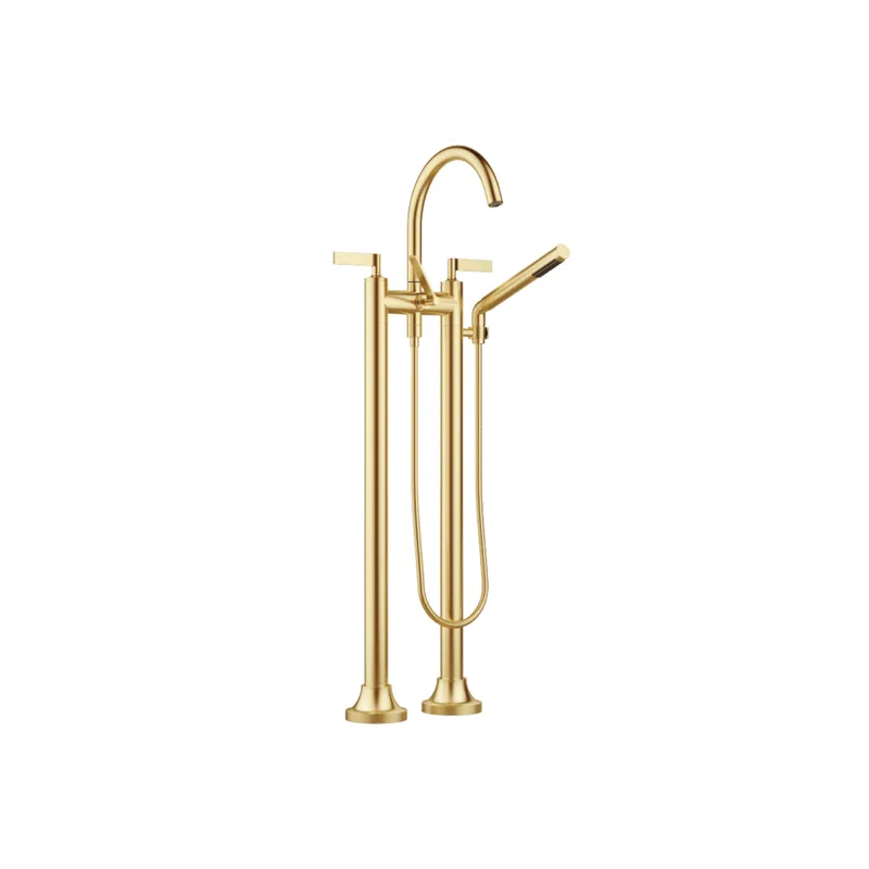 Dornbracht Wannen-2-Lochbatt. VAIA 25943819 Messing gebürstet (23kt Gold)