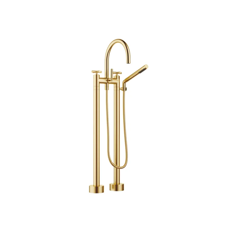 Dornbracht Wannen-2-Lochbatt. TARA 25943892 Messing gebürstet (23kt Gold)