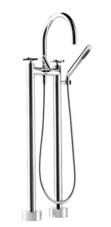 Dornbracht Wannen-2-Lochbatt. TARA 25943892 Messing gebürstet (23kt Gold) – Bild 2
