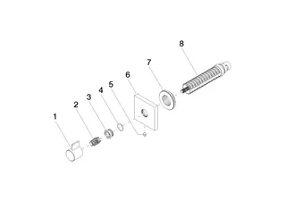 Dornbracht Unterputzventil, linksschließend SYMETRICS 36607985 1/2" Chrom – Bild 4