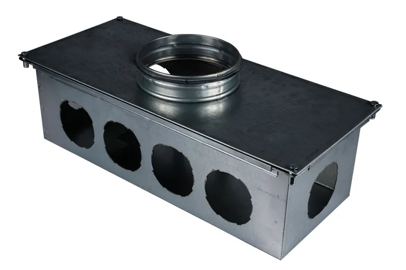 Kermi, x-well Anschlusssystem rund Verteiler/Sammler,10fach,Schalungslös.