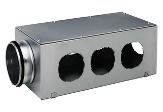 Kermi, x-well Verteiler/Sammler NW 125, 7-fach, f. Luftkanal 75/92 – Bild 2