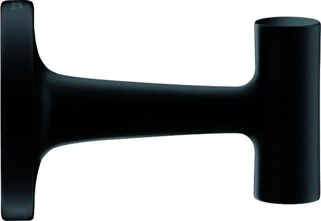 Duravit Starck T Handtuchhaken, Schwarz Matt, 50x73x50