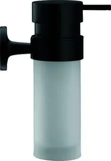 DU Starck T Seifenspender, Swa Matt, Akzentfarbe: Wß Satinox Matt, 60x126x176