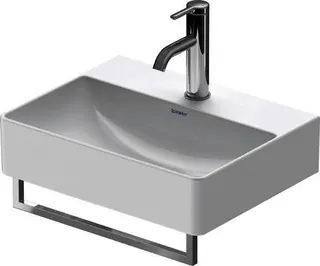 Duravit Handtuchhalter, Chrom, 399x64x71 mm, Anzahl Arme: 1 – Bild 2