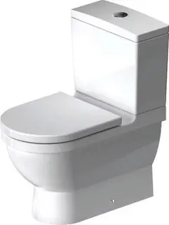 Duravit Stand-WC Kombi Starck 3 655 mm Tiefspüler,f.SPK,Abg.Vario,weiß,HYG – Bild 2