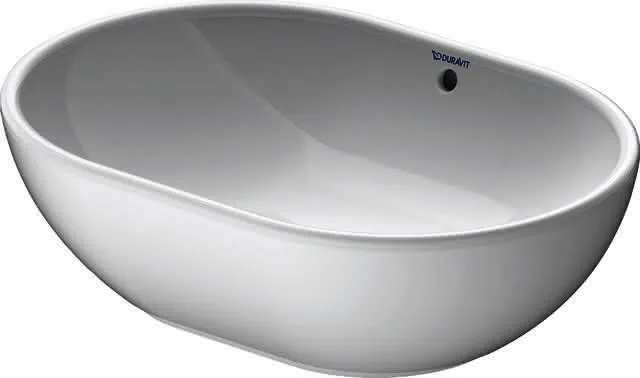 Duravit Aufsatzbecken 2nd floor Foster 495 mm mit ÜL ohne HLB, weiß