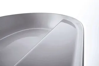 Duravit Aufsatzbecken Luv 700mm, geschliffen o.ÜL,m.HLB,1HL,weiß/grau sdm.