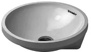 Duravit Einbauwaschtisch Architec 400 mm EB v.unten, ohne ÜL, ohne HLB, weiß