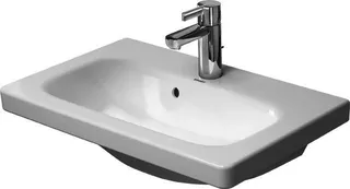 Duravit Möbelwaschtisch DuraStyle 635 mm mit ÜL, mit HLB, weiß
