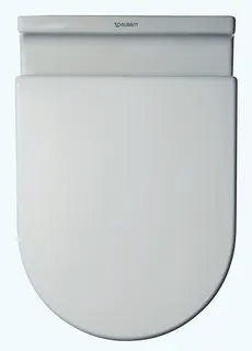 Duravit Wand-WC Starck 3 540 mm Tiefspüler, Durafix, weiß WonderGliss