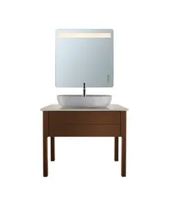 Duravit Aufsatzbecken Luv 700mm, geschliffen o.ÜL,m.HLB,1HL,weiß – Bild 3