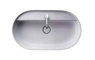 Duravit Aufsatzbecken Luv 700mm, geschliffen o.ÜL,m.HLB,1HL,weiß – Bild 4