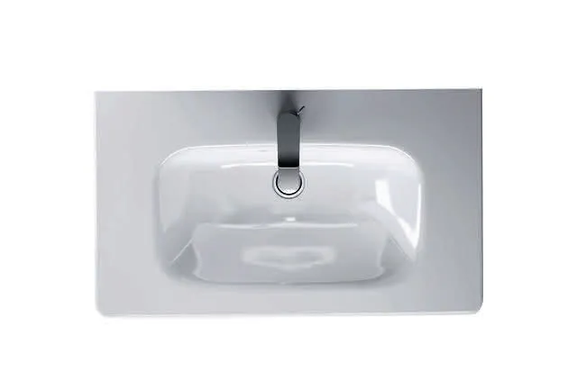 Duravit Möbelwaschtisch DuraStyle 785 mm mit ÜL, mit HLB, 1 HL, weiß