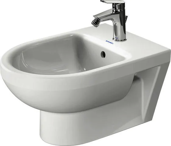 Wand-Bidet Duravit No.1 540mm weiß, m.ÜL, m.HLB, 1HL