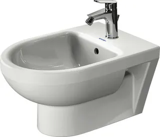 DU Wand-Bidet Duravit No.1 540mm weiß, m.ÜL, m.HLB, 1HL