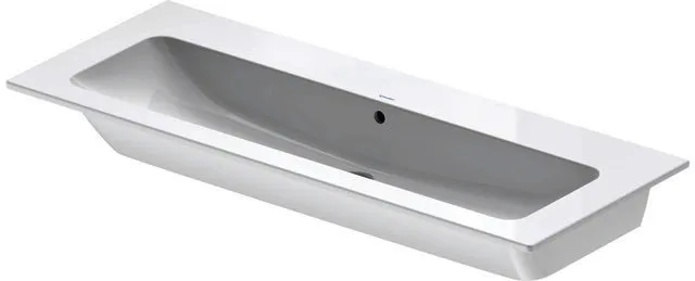 Duravit Möbel-Waschtisch ME by Starck 1230mm m.ÜL, m.HLB, o.HL, weiß