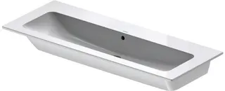 Duravit Möbel-Waschtisch ME by Starck 1230mm m.ÜL, m.HLB, o.HL, weiß