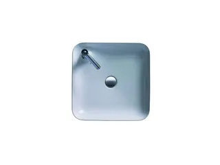 Duravit Aufsatzbecken Cape Cod 460 mm mit Armatureninsel, ohne ÜL, weiß – Bild 4