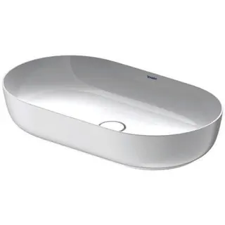 Duravit Aufsatzbecken Luv 700mm geschl.,o.ÜL,o.HLB,weiß/weiß sdm.