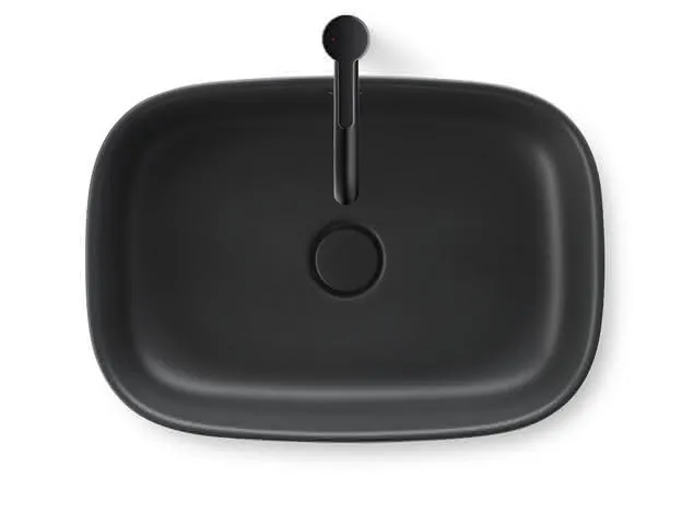 Duravit C.1 Einhebel-Waschtischmischer XL ohne Zugstange, Schwarz Matt