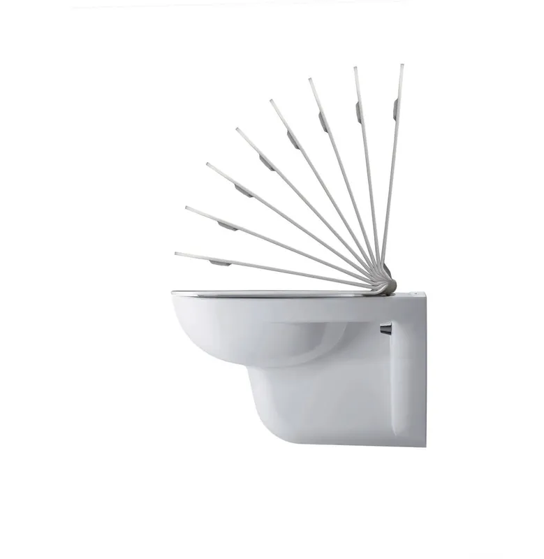 Duravit Wand-WC D-Code 545 mm Tiefspüler, weiß, HYG