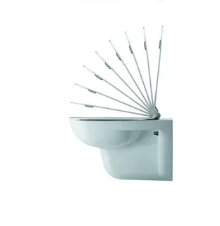Duravit Wand-WC D-Code 545 mm Tiefspüler, weiß, HYG – Bild 4