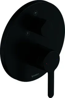 Duravit C.1 Einhebel Brausemischer UP,Rund Umstellvent.,Keramikmischs., Schwarz M.
